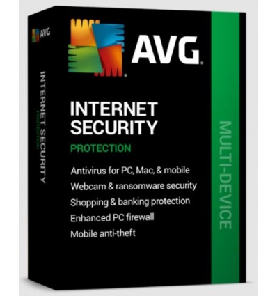 Renew AVG Internet Security MultiDevice up to 10 connections 1 Year