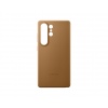 Samsung Ochranný kryt z veganské kůže pro Galaxy S25 Ultra Brown