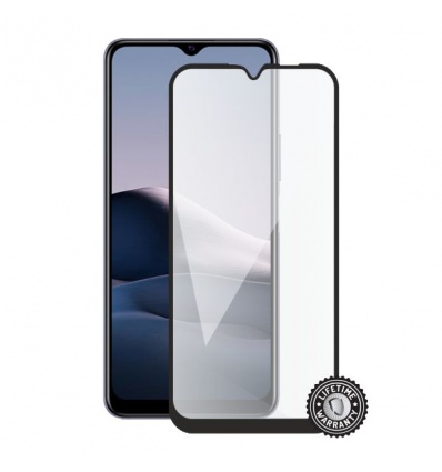 Screenshield VIVO Y20S (full COVER black) Tempered Glass Protection