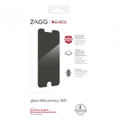 ZAGG Invisible Shield Elite Privacy 360 sklo iPhone SE/6/7/8