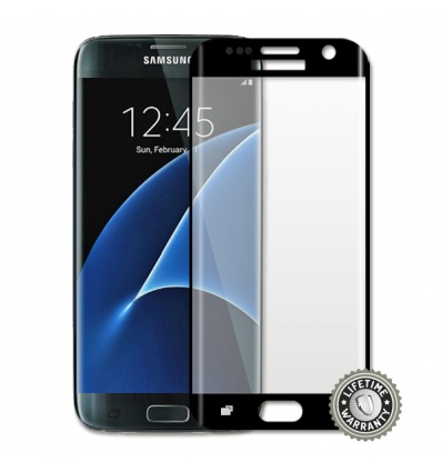 Screenshield™ SAMSUNG G935 Galaxy S7 edge Temperované sklo (black)