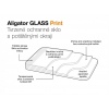 Aligator ochranné tvrzené sklo GLASS PRINT, Samsung Galaxy A14 4G/5G, černá, celoplošné lepení