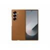 Samsung Ochranný kryt z veganské kůže pro Fold 6 Brown