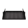 Police pevná SmartRack 2U, nosnost 45kg, hloubka 546mm, montáž univerzální, odvětrávaná