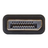 Video adaptér DisplayPort 1.2 / VGA (Samec/Samice), 15.2cm