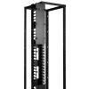 Kabelový manažer vertikální SmartRack 6 (15.24cm), kabelový kanál s výřezy pro kabely a krytem