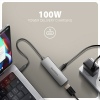 AXAGON RVC-HI8KPD, USB-C - HDMI 2.1 redukce / adaptér, 8K/60Hz, 4K/144Hz, HDR10+, PD100W