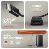 AXAGON RVD-HI20N, DisplayPort - HDMI 2.0b redukce / adaptér, 4K/60Hz