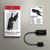 AXAGON RVD-HI20N, DisplayPort - HDMI 2.0b redukce / adaptér, 4K/60Hz