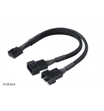 AKASA - PWM rozbočovač ventilátoru - 4-pin 4 ks