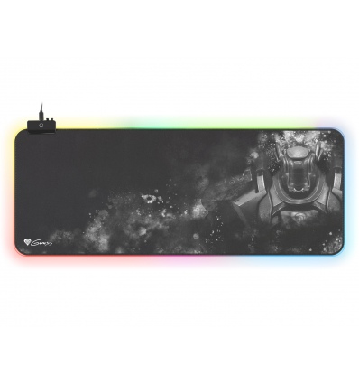 Herní podložka pod myš s RGB podvícením Genesis Boron 500 XXL, 800x300mm