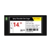 Dahua ESL-E4026A-BN elektronický štítek/ 2,66" 296x152/ 83 × 41 × 12,1mm/ 4 barvy/ NFC/ černý