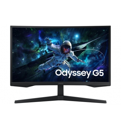 Samsung Odyssey G5/LS27CG554EUXEN/27"/VA/QHD/165Hz/1ms/Black/2R