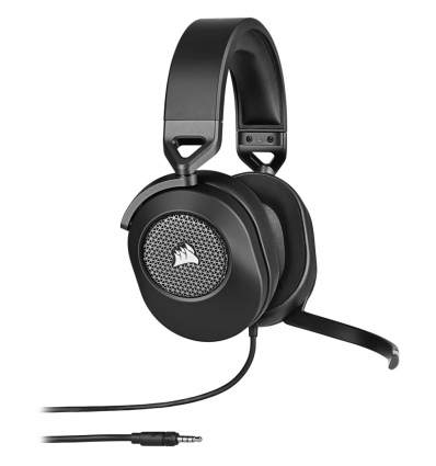 CORSAIR HS65 SURROUND/7.1/Jack/Drát/Černá