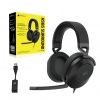 CORSAIR HS65 SURROUND/7.1/Jack/Drát/Černá