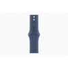 Apple Watch SE/40mm/Silver/Sport Band/Denim/-S/M