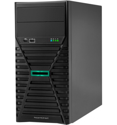 HPE ML30 Gen11, E-2436, 32GB, 2x480GB SSD, RPS