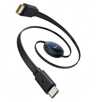 Baseus Datový kabel Nomos USB-C/USB-C 1,5m 100W černý