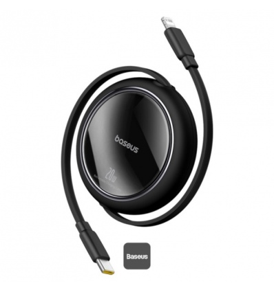 Baseus Datový kabel Free2Pull USB-C/Ligtning 1m 20W černý