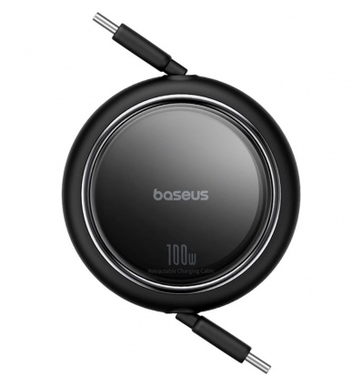 Baseus Datový kabel Free2Draw mini USB-C/USB-C 1m 100W černý
