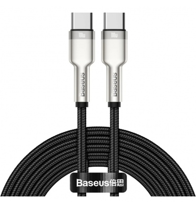 Baseus Datový kabel Cafule USB-C/USB-C 2m 100W černý