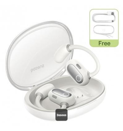 Baseus Eli Sport 1 Open-Ear TWS/BT/Stellar White
