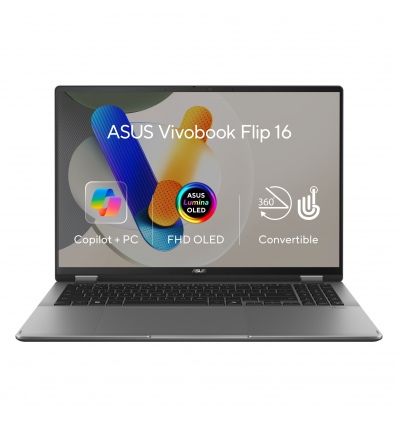 ASUS Vivobook 16 Flip/TP3607SA-OLED035X/U7-258V/16"/2880x1800/T/32GB/1TB SSD/Arc 140V/W11P/Gray/2R
