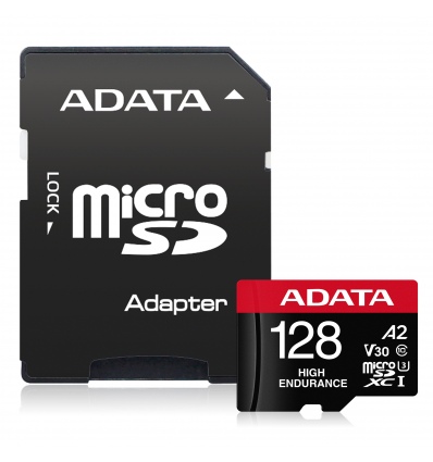 ADATA 128GB MicroSDXC UHS-I U3 V30S HIGH + adapter