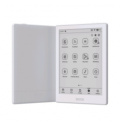 E-book ONYX BOOX GO 6, bílá, 6" Carta 1300, 32GB, Bluetooth, Android 11, E-ink displej
