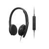 Lenovo Wired VoIP Headset (Teams)/USB-A/C/MS/Černá