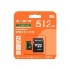 ADATA 512GB MicroSDXC UHS-I U3 V30 + adapter