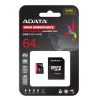 ADATA 64GB MicroSDXC UHS-I U3 V30S HIGH + adapter