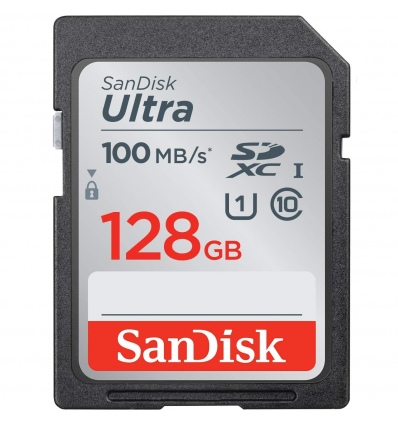 SanDisk Ultra SDXC 128GB 100MB/s Class10 UHS-I