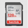 SanDisk Ultra/SDXC/128GB/140MBps/UHS-I U1 / Class 10/Černá