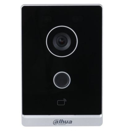 Dahua Dveřní stanice IP/ 1x zvonek/ 2Mpix 125st WDR/ RFID 13,56MHz/ LAN+WiFi/ PoE/ IP65/ plast/ povrchová montáž