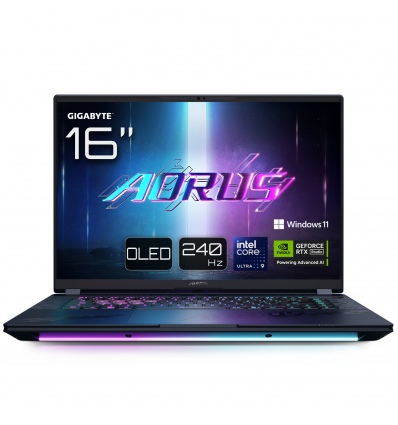 Gigabyte AORUS MASTER 16/BZHC6EEE64SP/U9-275HX/16"/2560x1600/32GB/1TB/RTX 5090/W11P/Dark Tide/2R