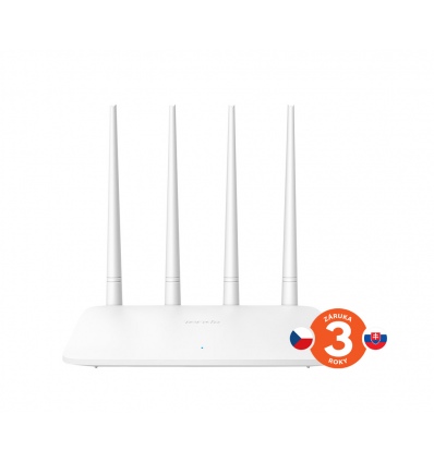 Tenda F6 WiFi N Router 802.11 b/g/n, 300 Mbps, Universal Repeater / WISP / AP, 4x 5 dBi antény