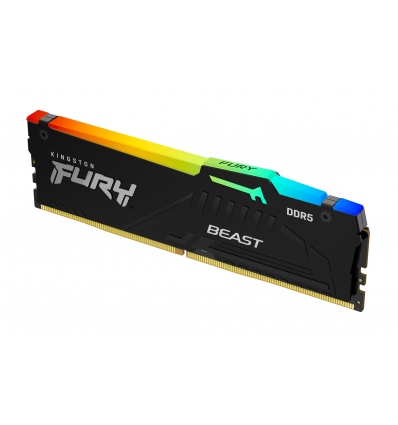 Kingston FURY Beast EXPO/DDR5/32GB/5200MHz/CL40/1x32GB/RGB/Black
