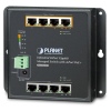 OPRAVENÉ - Planet WGS-804HPT plochý L2 switch, 8x1Gb, 4x PoE 802.3at 144W, 48-54VDC, -40~75°C, IP30, fanless