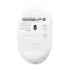 ASUS Fragrance Mouse MD101/Ergonomická/Optická/2 400 DPI/USB+BT/Bílá