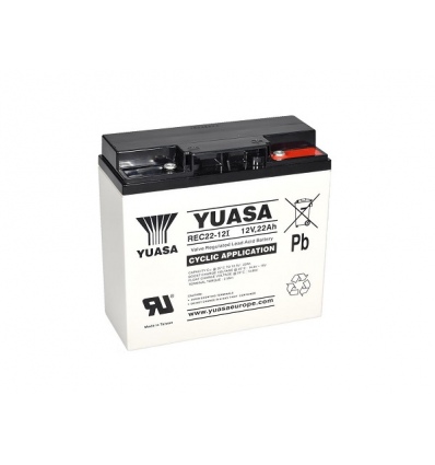Baterie YUASA REC22-12I (12V 22Ah cyklická)
