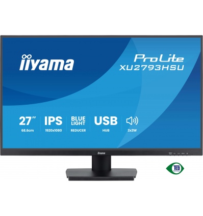 iiyama ProLite/XU2793HSU-B7/27"/IPS/FHD/100Hz/1ms/Black/3R