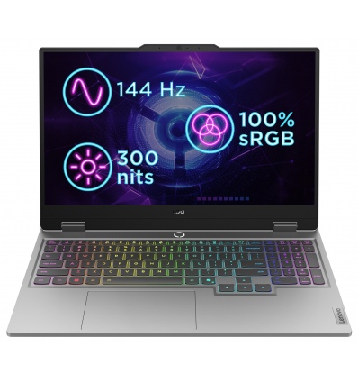 Lenovo LOQ/15IRX10/i7-13650HX/15,6"/FHD/24GB/1TB/RTX 5070/bez OS/Gray/2R