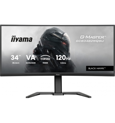 iiyama G-Master/GCB3482WQSU-B1/34"/VA/wQHD/120Hz/0,6ms/Black/3R