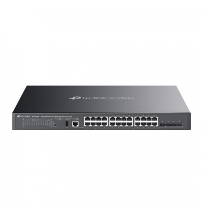 Omada 24-Port Gigabit Stackable Lite L3 Managed PoE++ Switch with 4 10G Slots