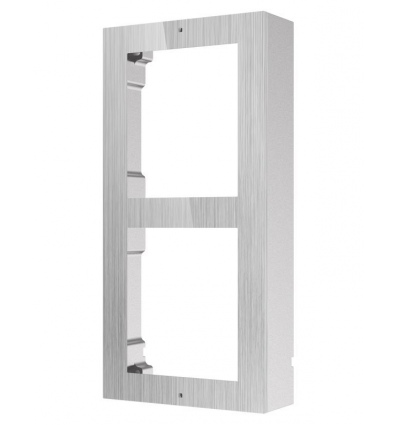Hikvision DS-KD-ACW2/S - 2-rámeček interkomu pro povrchovou montáž nerez