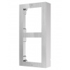 Hikvision DS-KD-ACW2/S - 2-rámeček interkomu pro povrchovou montáž nerez