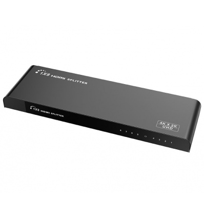 XtendLan HDMI distribucní rozbocovac, 1 vstup / 8 výstupy, 4k@60Hz