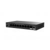 Tenda TEG1110PF-8-120W PoE+ AT switch 8xPoE 802.3af/at + Uplink RJ45 + SFP port, 110W, PoE+, fanless