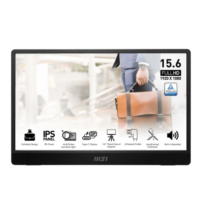 MSI PRO MP161 E2U 15.6"FHD/IPS/60HZ/4ms